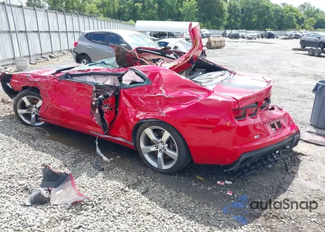 2011 Chevrolet Camaro 2Ss из США, поврежденный, VIN 2G1FK1EJ0B9189097